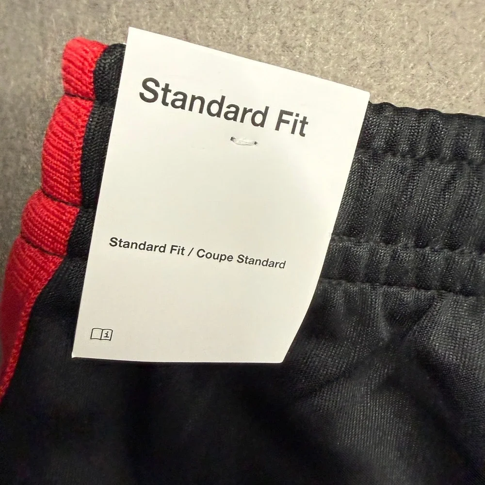 Jordan Track Pants Mens XXL Black Red Activewear HF9341-011